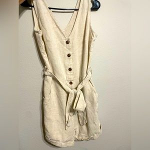 Tan Romper